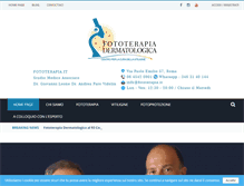 Tablet Screenshot of fototerapia.it